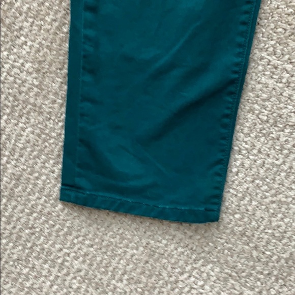 LOFT modern skinny spruce green pants - Picture 2 of 5